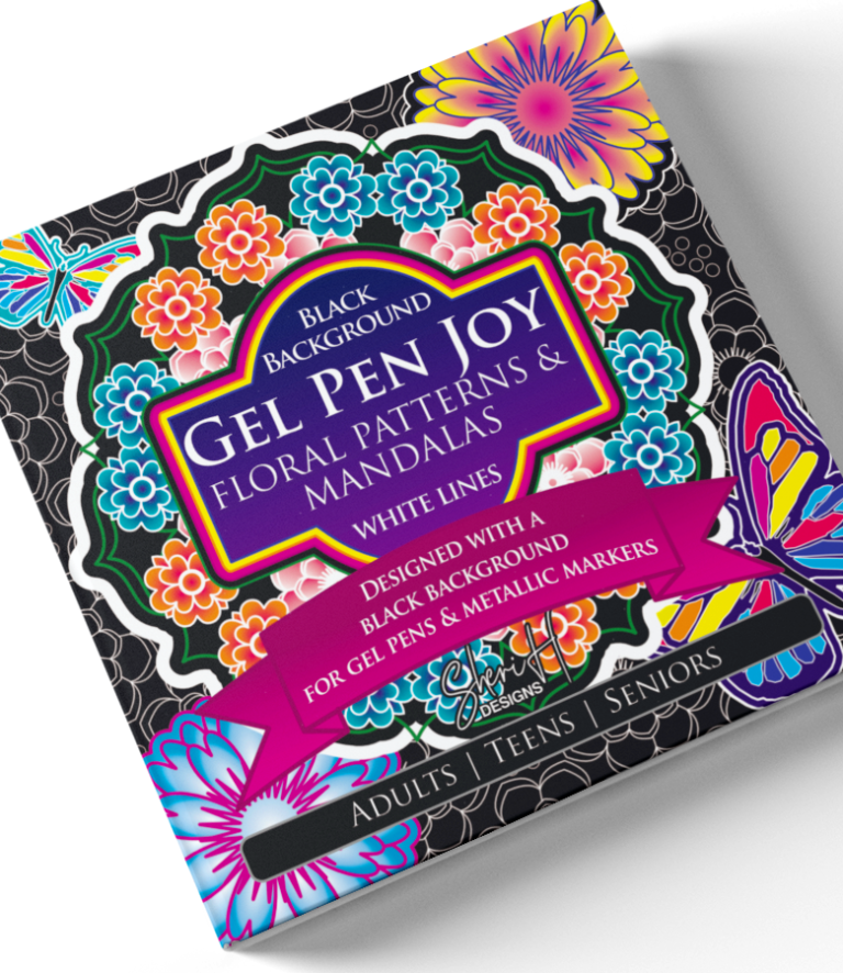 Gel Pen Joy Coloring book
